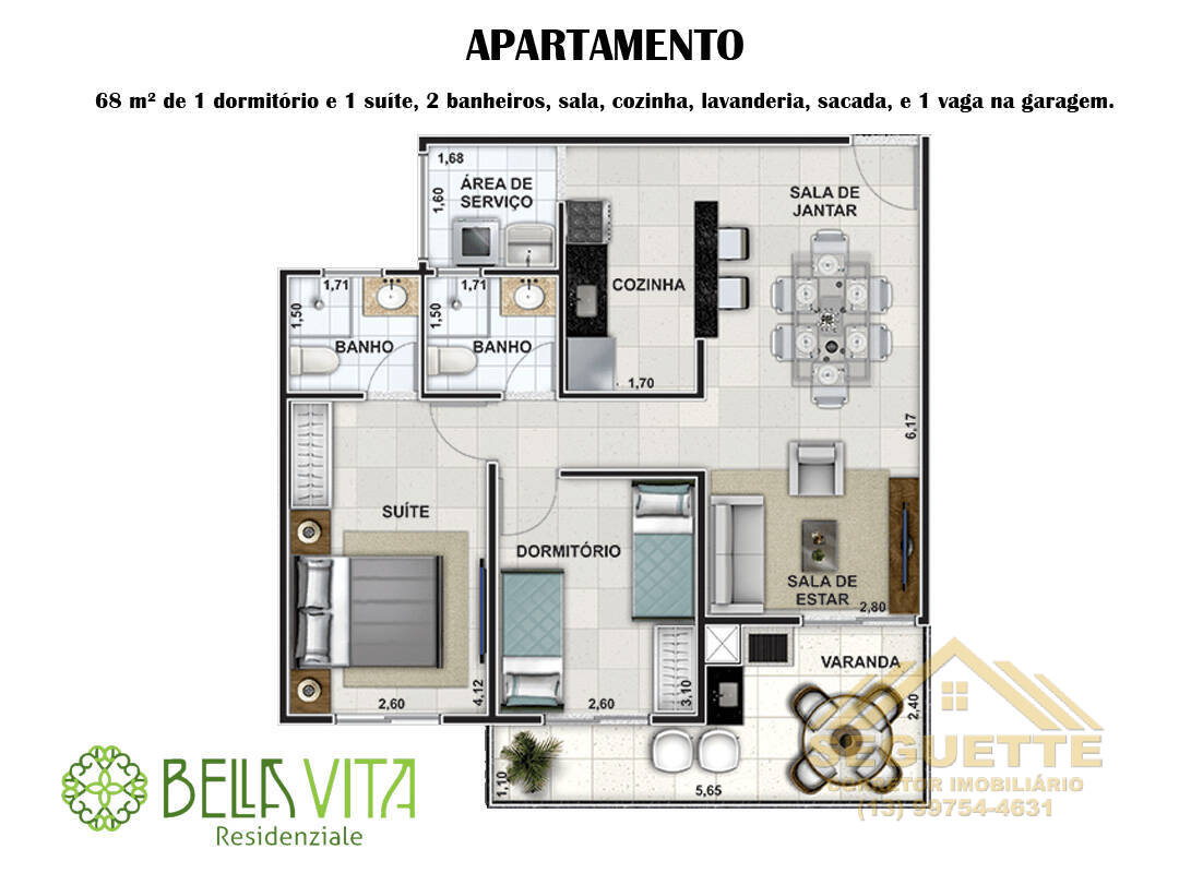 Apartamento à venda com 2 quartos - Foto 16