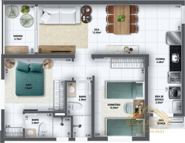 Apartamento à venda com 2 quartos, 632266m² - Foto 23